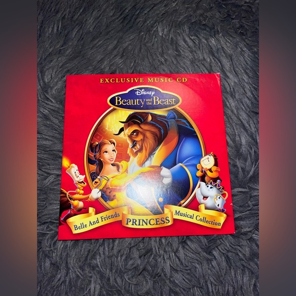 Disney Beauty and the Beast DVD Movie Blu ray Music CD - Picture 8 of 10